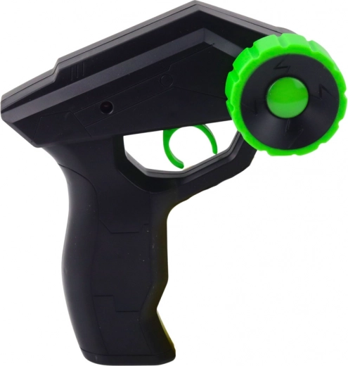 2.4 GHz control with ergonomic transmitter