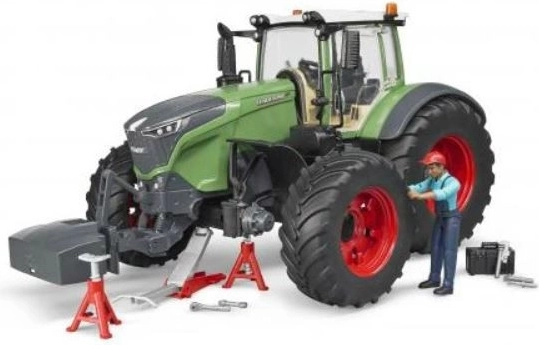 Front axle steering control