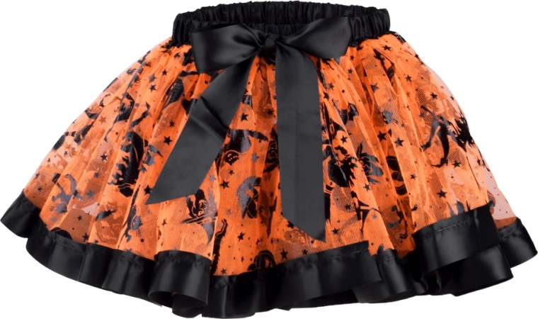 Tutu skirt with Halloween prints