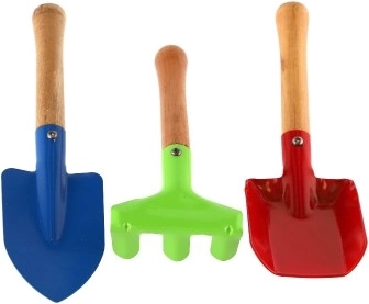 Vastupidavad metallotsad, mugavad puidust käepidemed