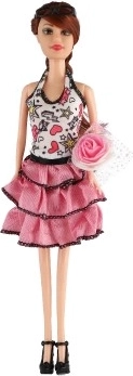Stylish dress and accessories
