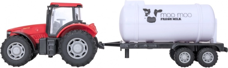 Traktor tsisterniga talumänguks