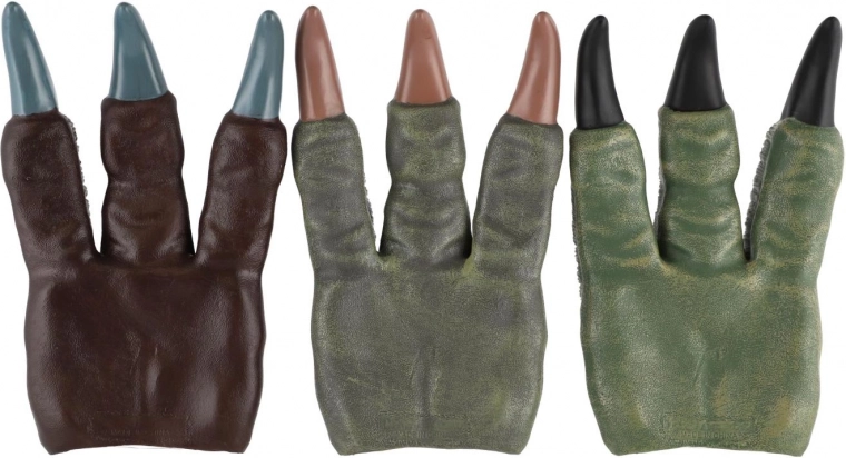 Realistic claws and textured surface