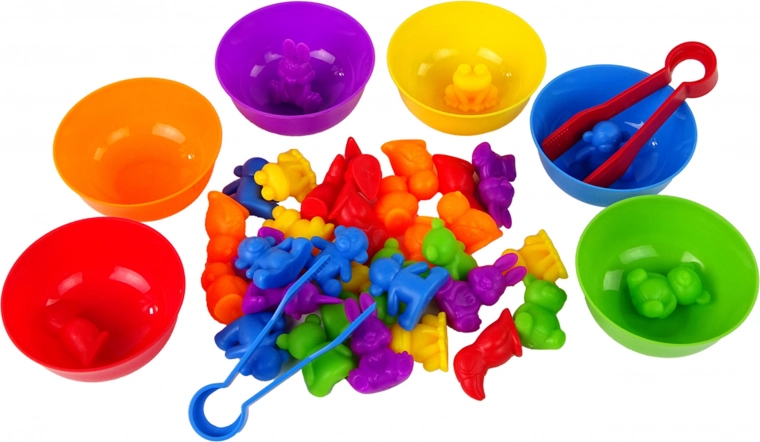 Värvide sorteerimine loomadega