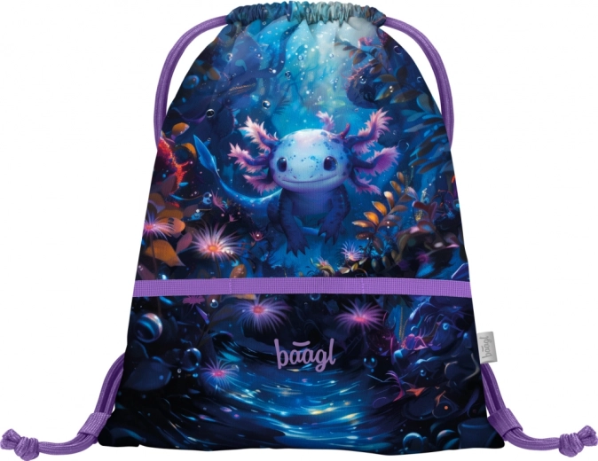 Stiilne axolotlitega kotike