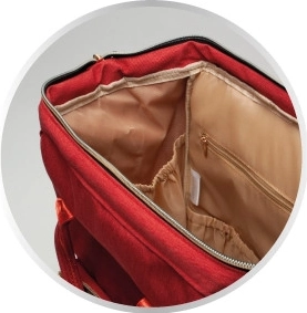 Praktiline organiseeritus ja veekindel tasku