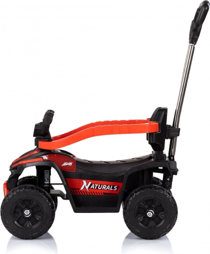2 riding modes: pushed or self-propelled