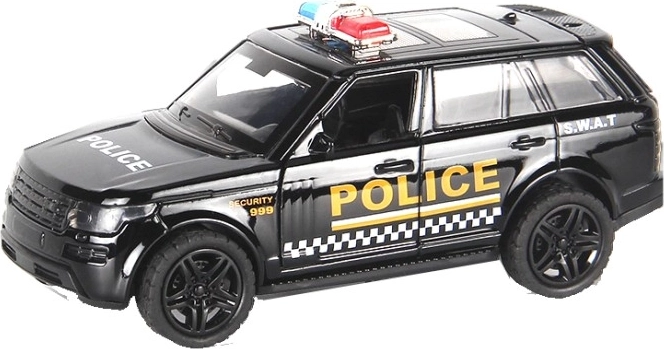 Realistic police vehicle with SWAT look