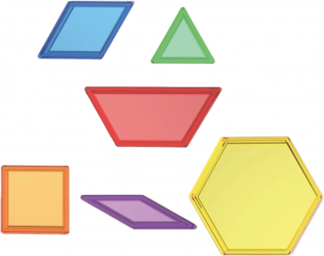 6 shapes and 6 colors for easy learning