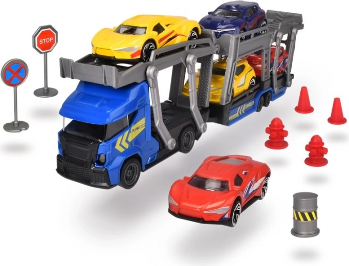 Double-decker tow truck