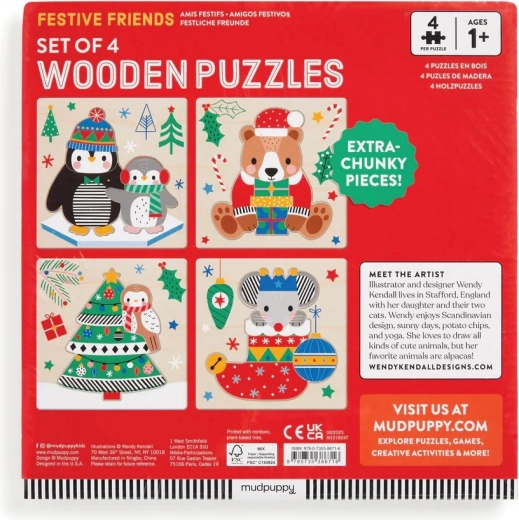 4 Christmas themes in one set