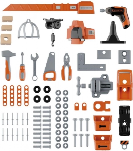 80 tarvikut ja 7 tööriista