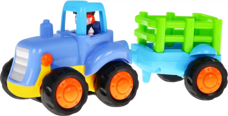Traktor haagisega koorma vedamiseks