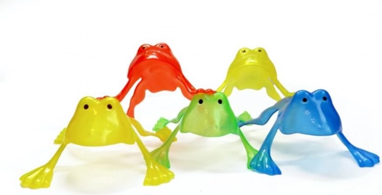 Colorful froggies for even more fun