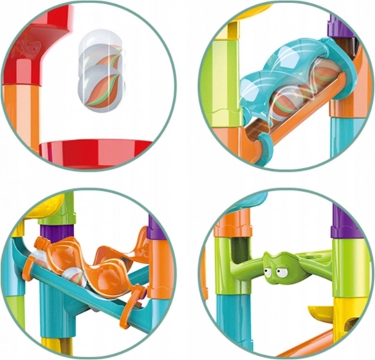 Dünaamiline sõit lehtrite ja spiraalidega