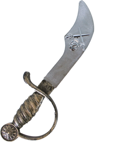 Realistlik piraadimõõk turvaliseks mänguks