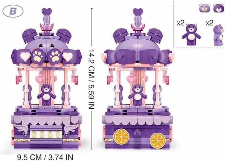 Spin up the fun with a rotating carousel