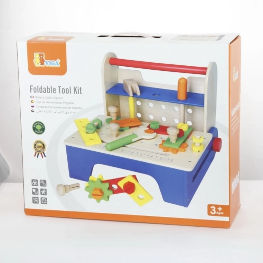 Safe wooden design for kids 3+