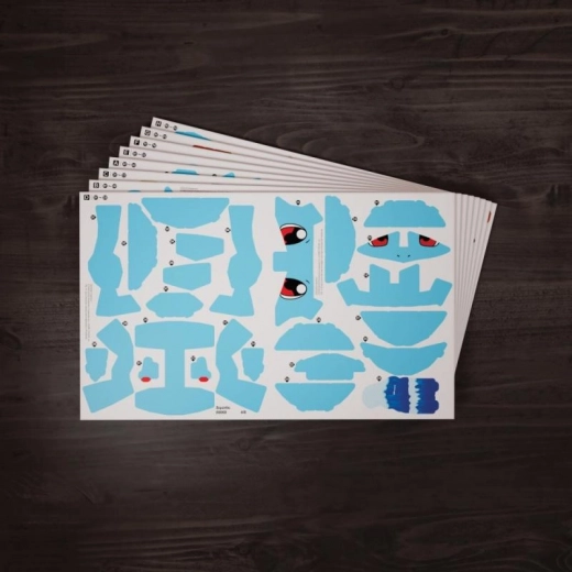 Precise cutouts and guide marks