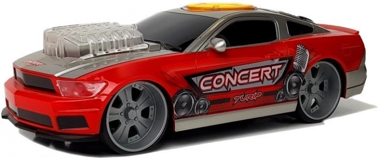 Muusikashow neljal rattal