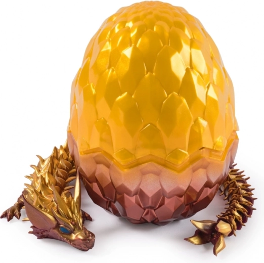 Flexible body with metallic shine