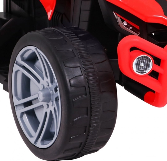 Stable plastic wheels