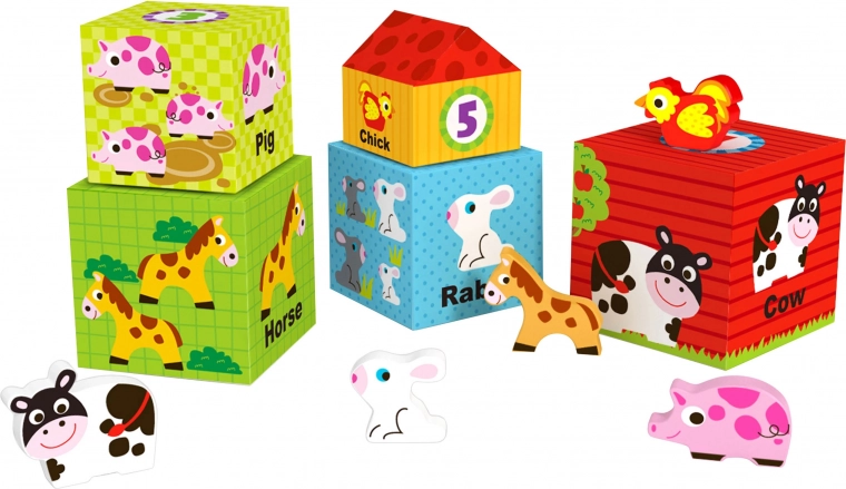 Loominguline mäng figuuride ja akendega