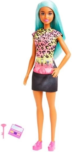 Long blue hair and poseable arms