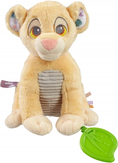 Soothing leaf-shaped teether
