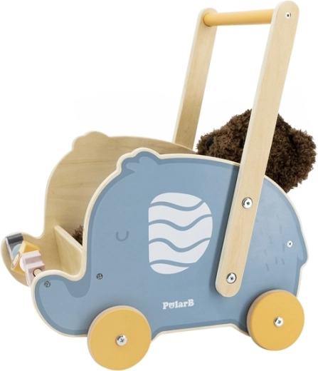 2‑ühes: kõndimisabi ja käru hoiuruumiga