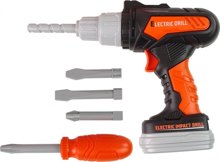 Drill with rotating bit