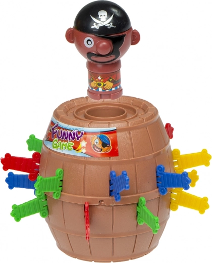 Värvilised mõõgad ja välja hüppav piraat