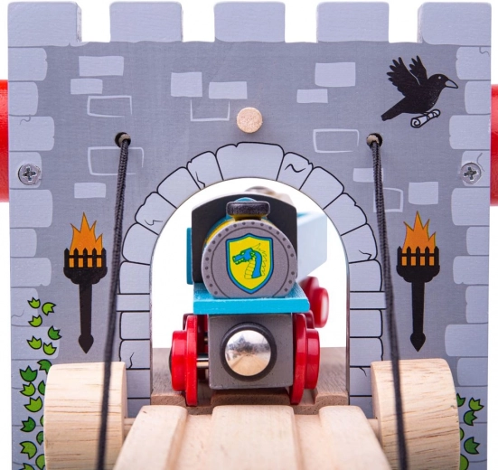 Keskaegne torn ja tunnel sujuvaks läbisõiduks