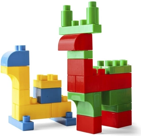 Vivid colors and varied shapes