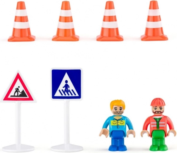 Learning road rules through play