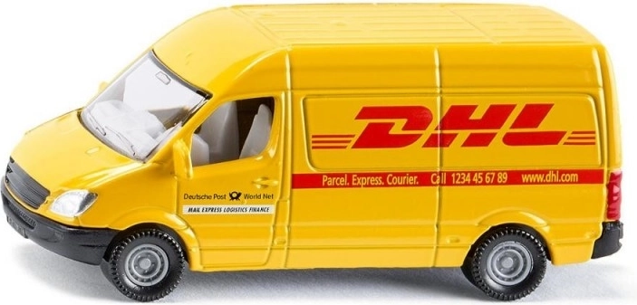 Realistic look with authentic DHL prints