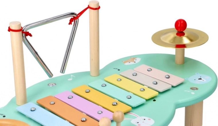 Colorful xylophone for first melodies