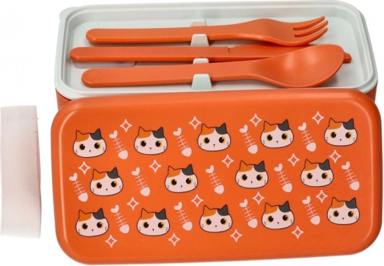 Integrated cutlery always at hand