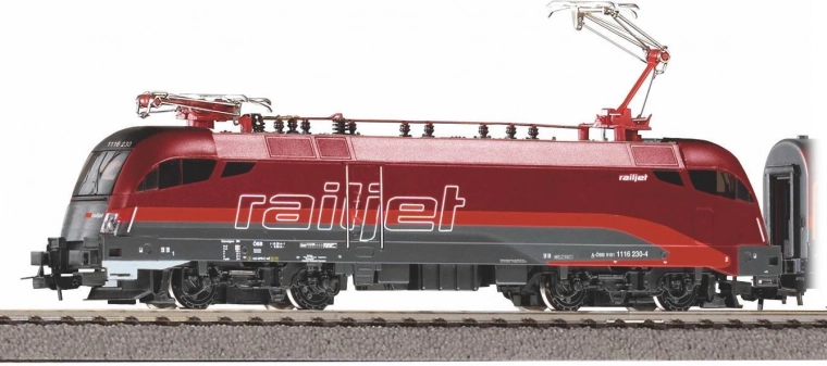 Detailed RAILJET ÖBB model