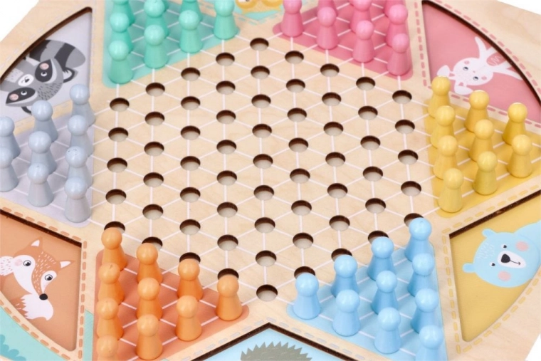 Kaunid illustratsioonid ja värvilised nupud