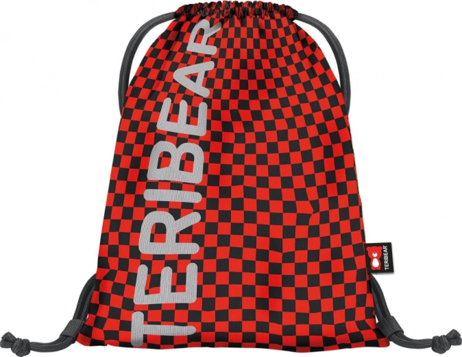 Practical pencil case and bag with glow-in-the-dark logo