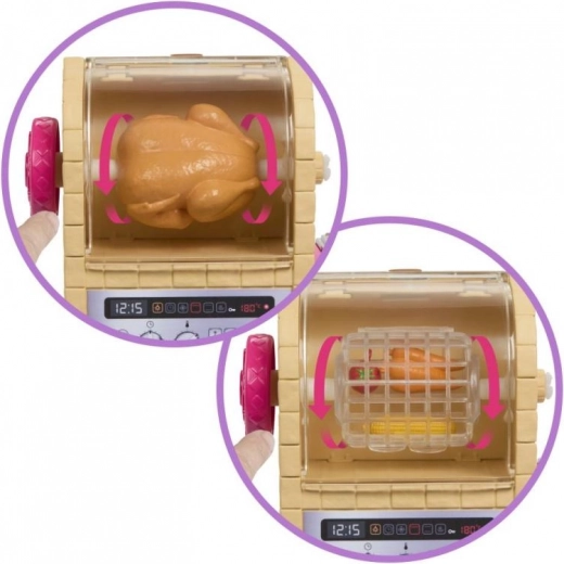 Interactive oven for realistic baking