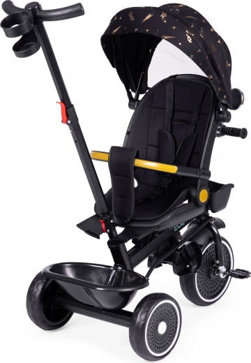 360° rotating seat for parent-facing or forward ride
