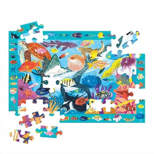 A colorful underwater world that entertains and teaches