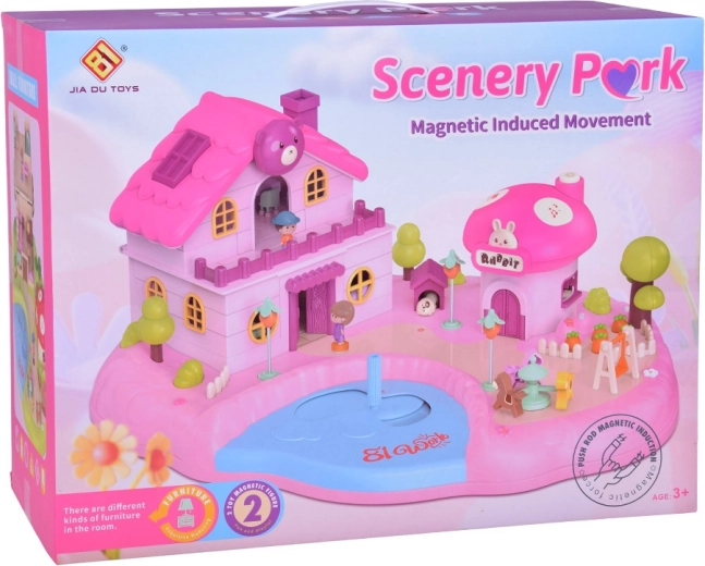 Tegelaste ja elementide magnetiline liikumine