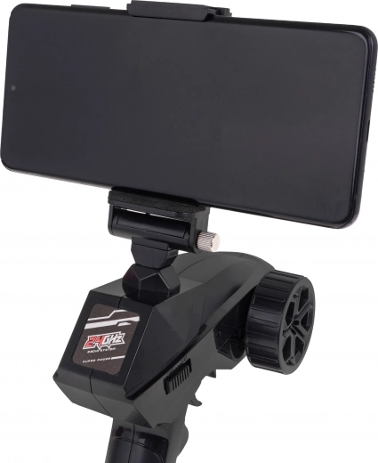 2.4 GHz control and ergonomic transmitter