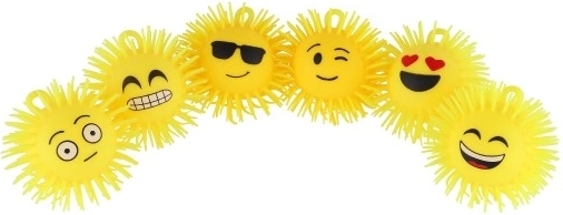 Lõbus emoji-motiivide segu