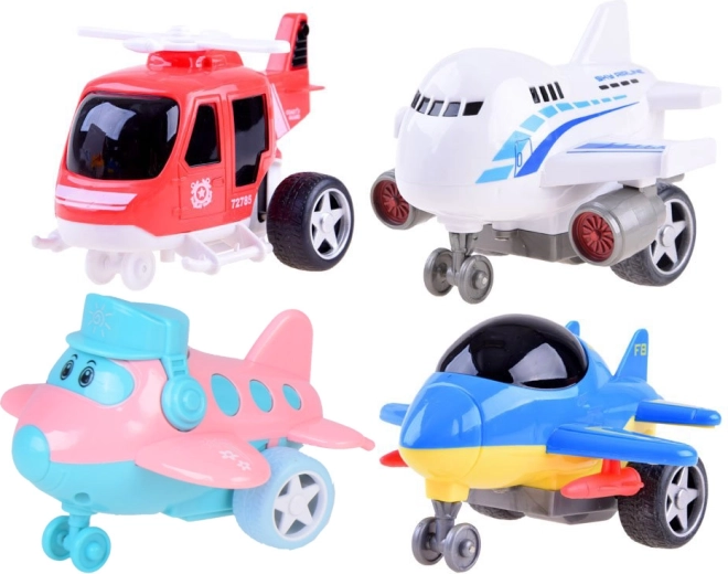 Täielik lennukite ja helikopteri komplekt