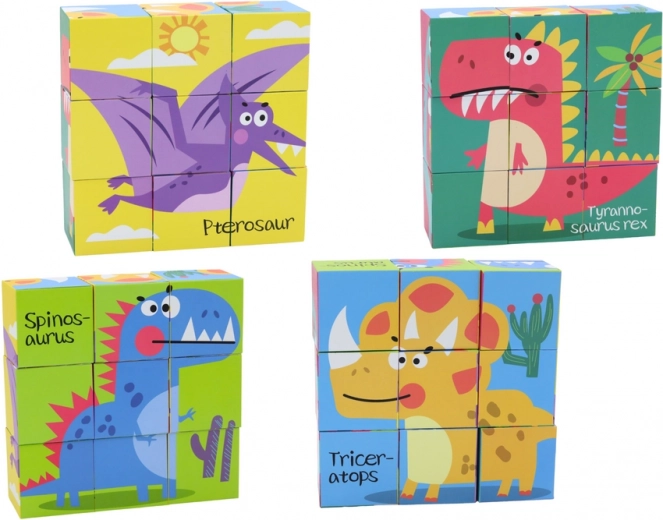 6 in 1: six dinosaurs in one set