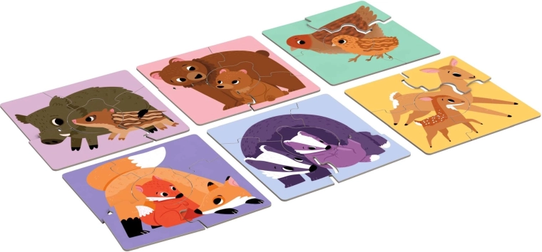 Kuue loomapere võluvad illustratsioonid